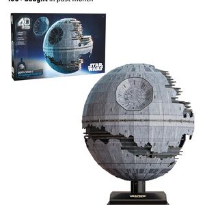 4D Build Death Star Star Wars Cardstock Model Kit